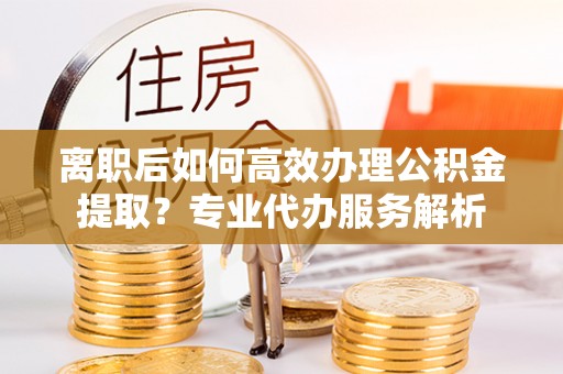 蜀山离职后如何高效办理公积金提取？专业代办服务解析