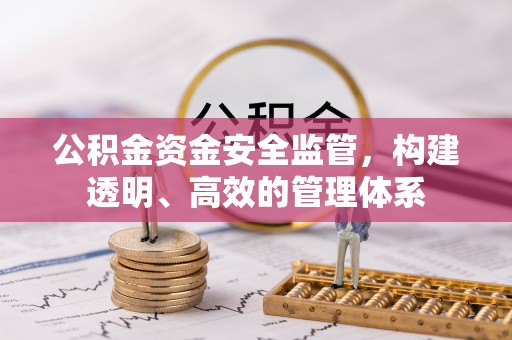 蜀山公积金资金安全监管，构建透明、高效的管理体系