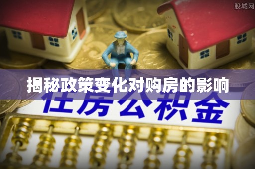 蜀山揭秘政策变化对购房的影响