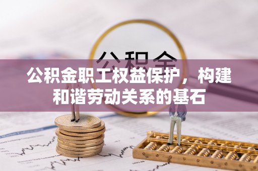 蜀山公积金职工权益保护，构建和谐劳动关系的基石