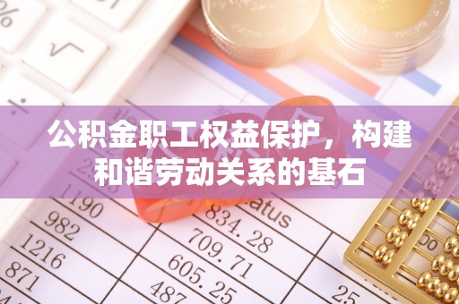 蜀山公积金职工权益保护，构建和谐劳动关系的基石