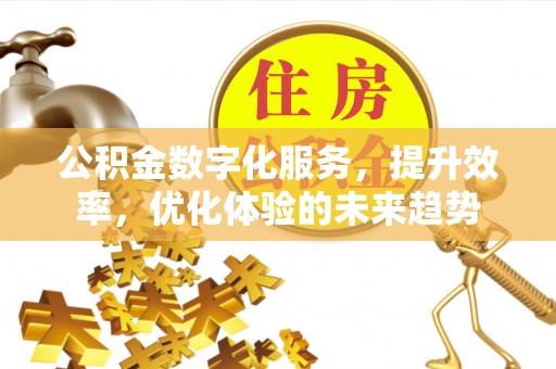 蜀山公积金数字化服务，提升效率，优化体验的未来趋势