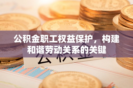 蜀山公积金职工权益保护，构建和谐劳动关系的关键