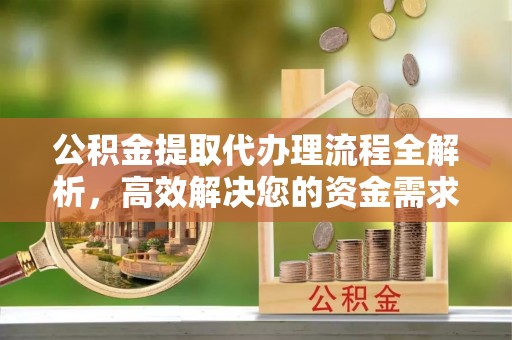 蜀山公积金提取代办理流程全解析，高效解决您的资金需求