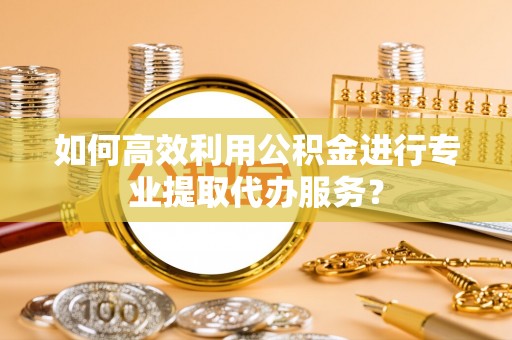 蜀山如何高效利用公积金进行专业提取代办服务？