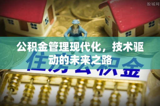 蜀山公积金管理现代化，技术驱动的未来之路